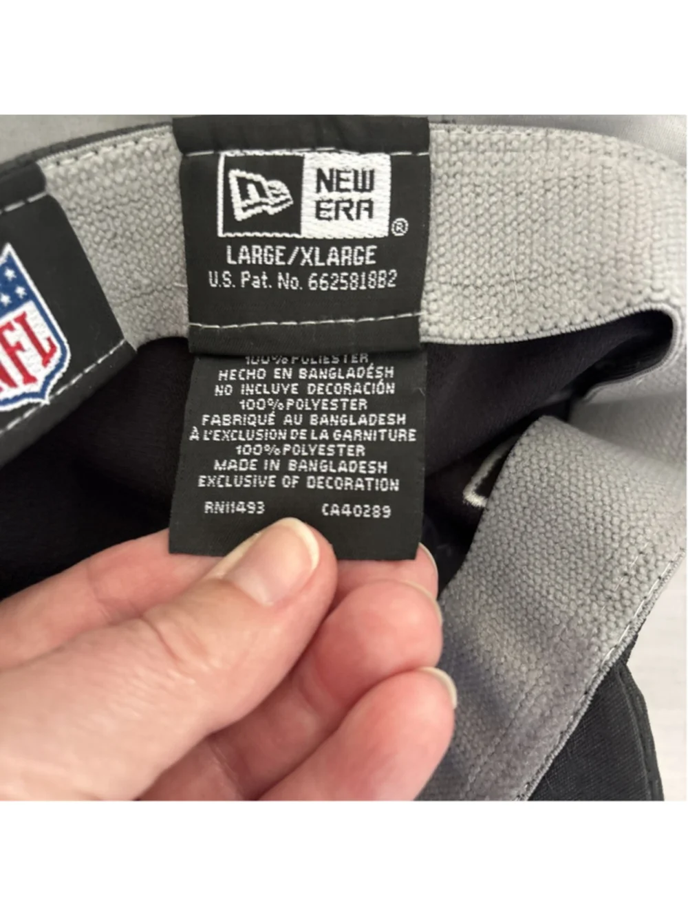 New Orleans saints New Era Cap From 2021 L/XL Crucial Catch Fitted